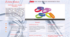 Desktop Screenshot of delta-medical.ba